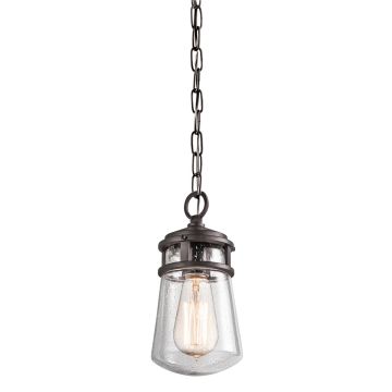 Lyndon 1 Light Small Chain Lantern - Architectural Bronze