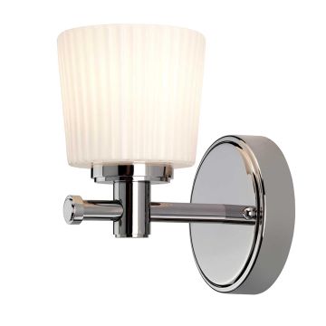 Binstead 1 Light Wall Light - Polished Chrome