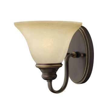 Cello 1 Light Wall Light - Antique Bronze