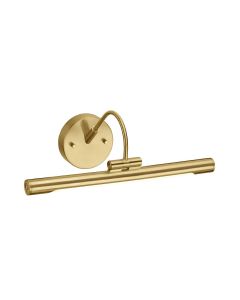 Alton 1 Light Small LED Picture Light - Brushed Brass