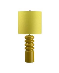 Contour 1 Light Table Lamp - Lime with Lime Shade