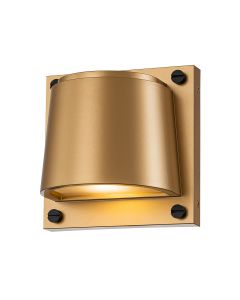 Scout 1lt Small Wall Light - Painted Heritage Brass