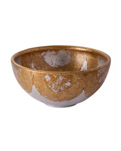 Bellechase Bowl Bellechase Decorative Bowl - Gold and Silver Leaf