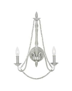 Maryville 2 Light Wall Light - Washed Grey
