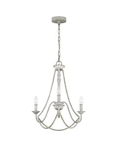 Maryville 3 Light Chandelier - Washed Grey