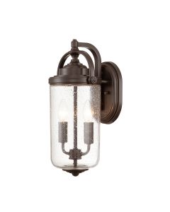Willoughby 2 Light Wall Lantern - Oil Rubbed Bronze