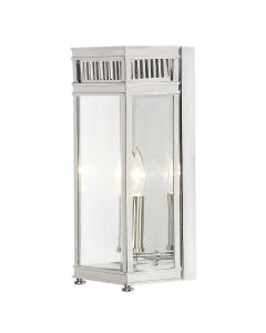 Holborn 1 Light Half Lantern Small - Polished Chrome