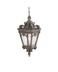 Tournai 3 Light Extra Large Chain Lantern - Londonderry