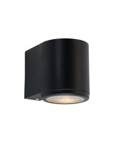 Mandal 1 Light Down Wall Light Black