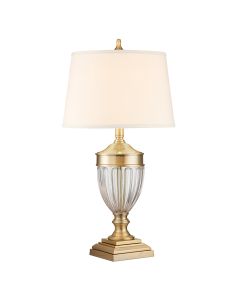 Dennison 1 Light Table Lamp - Brushed Brass