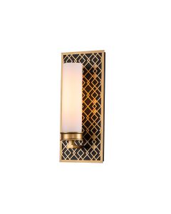 Ziggy 1lt Wall light - Lacquered Gold